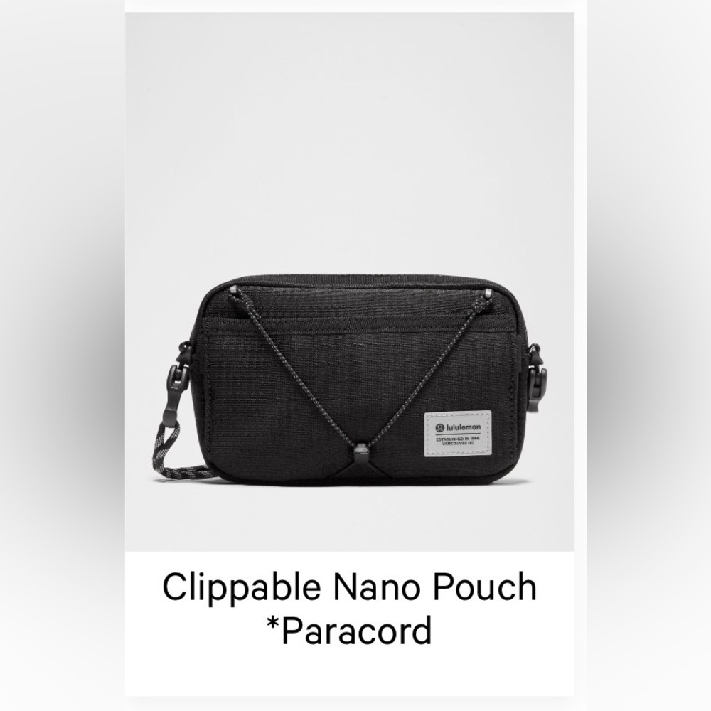 lululemon athletica Black Belt Bag